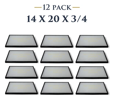 SOUTHERN STAR DISPLAYS 12 Pack of 14 x 20 x3/4 Riker Cases Boxes for Collectibles Arrowheads Jewelry