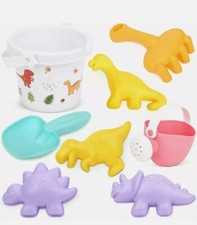 Sand Beach Toys Kids Bucket Castle Shovel Sandbox Outdoor Summer Play 8 PCS NEW