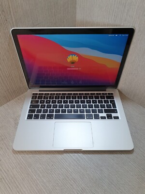 Apple MacBook Pro A1502 i5@2,6Ghz 8GB 256GB SSD Mid 2014 Big Sur Grade C EH0603