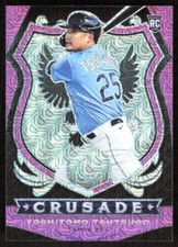 2020 9356A Panini Album Stickers Chronicles Crusade PURPLE MOJO PRIZM Yoshitomo