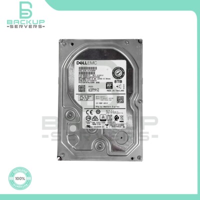 HUS728T8TAL5200 Dell EMC 8TB 12Gbps 7.2K SAS 3.5'' Hard Drive 118000785