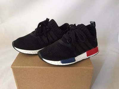 NMD OGPrime Knit Black Red Blue Kids 