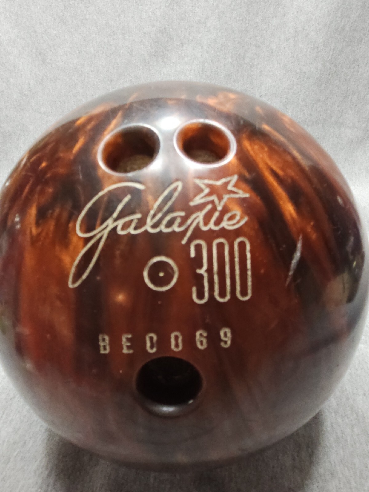 Ebonite Galaxie 300 Bowling Ball Brown Marble Swirl 10 Lbs 6 Oz BEO069 eBay
