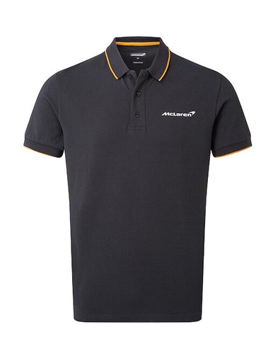 McLaren Polo Shirt- Team Essentials (Anthracite - EU Sizing)