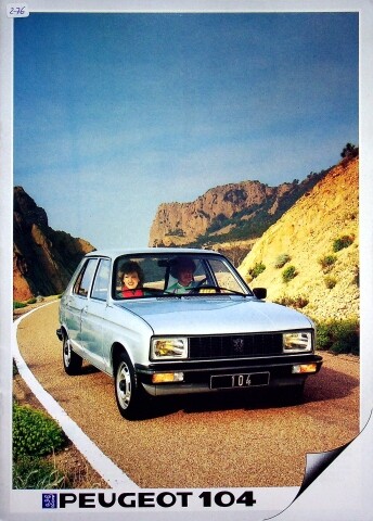 279757) Peugeot 104 Prospekt 1983 - Picture 1 of 1
