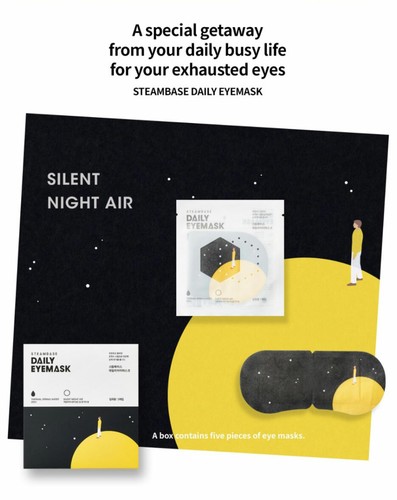 Steambase Daily Eyemask 24 Sheets/1box/Aroma Therapy/Thermal /Insomnia/No Aroma - Picture 8 of 14