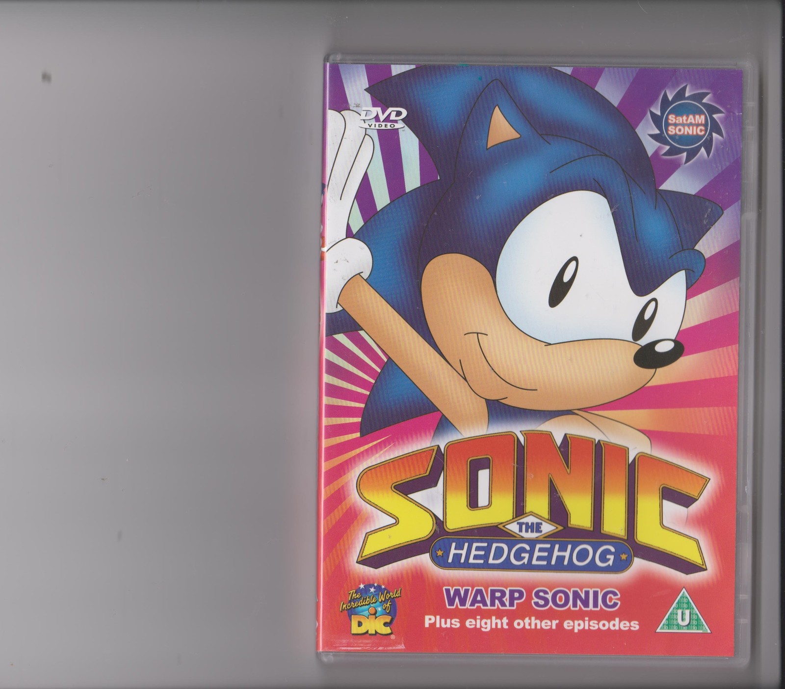 SONIC HEDGEHOG WARP SONIC DVD KIDS 9 EPISODES