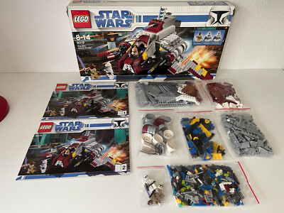 LEGO STAR WARS: REPUBLIC ATTACK SHUTTLE (8019) - LIKE NEW - FROM COLLECTOR + BOX