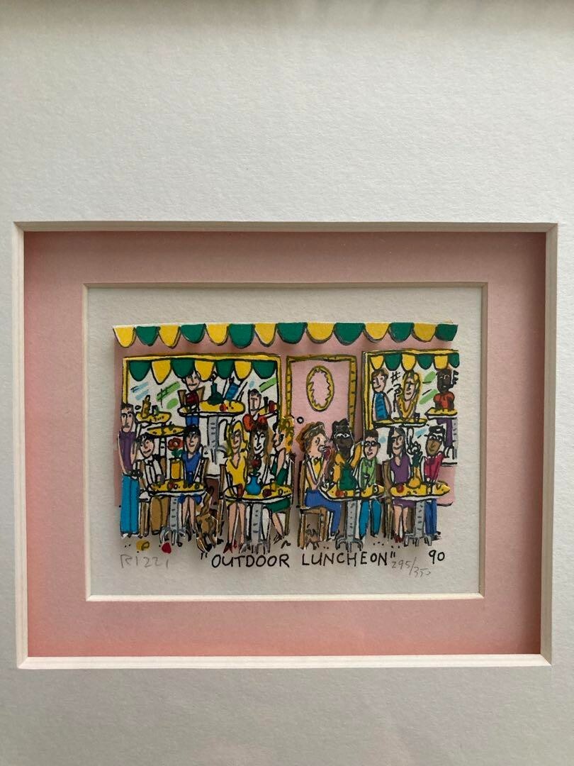 ジェームス・リジィ OUTDOOR LUNCHEN James Rizzi 