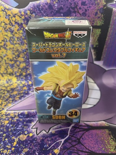 Super Saiyan 3 Gotenks Xeno SDBH Auténtico V 7 WCF Banpresto Dragon Ball Heroes - Imagen 6 de 11
