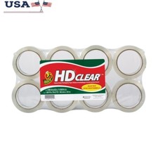 Heavy Duty Packing Tape 3 Inch Core Tear Resistant Acrylic Adhesive 8 Pack New