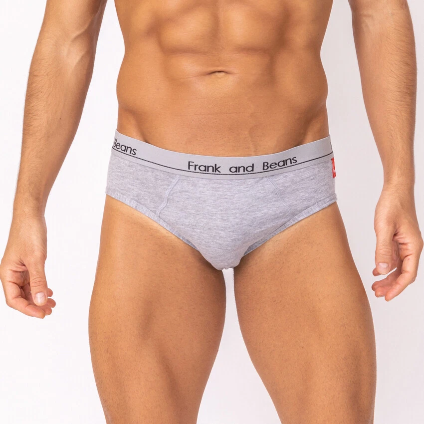 x1 Briefs Undies Jocks Cotton Frank and Beans Mens Underwear BF12