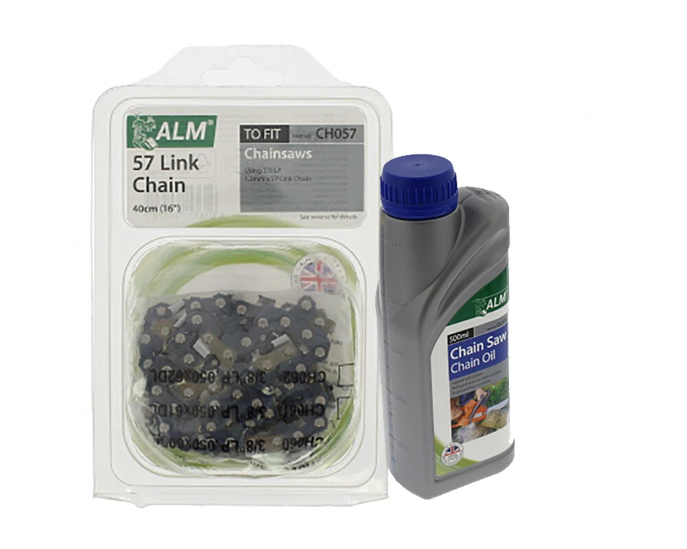 Chainsaw Chain 40cm 16 in 57 Link INC OIL for CHALLENGE PCS38Z