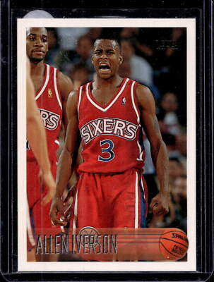 その他 NBA topps 96 97  #171 allen iverson+1sc Amazon.com: 1996-97 Topps Basketball #171 Allen Iverson Rookie