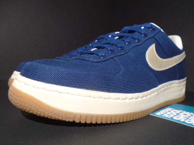 air force 1 canvas blue