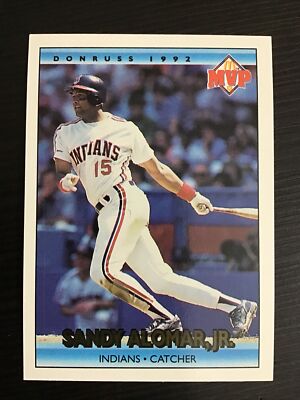 Canadian 1992 Donruss McDonald's MVP #11 Sandy Alomar - Cleveland Indians