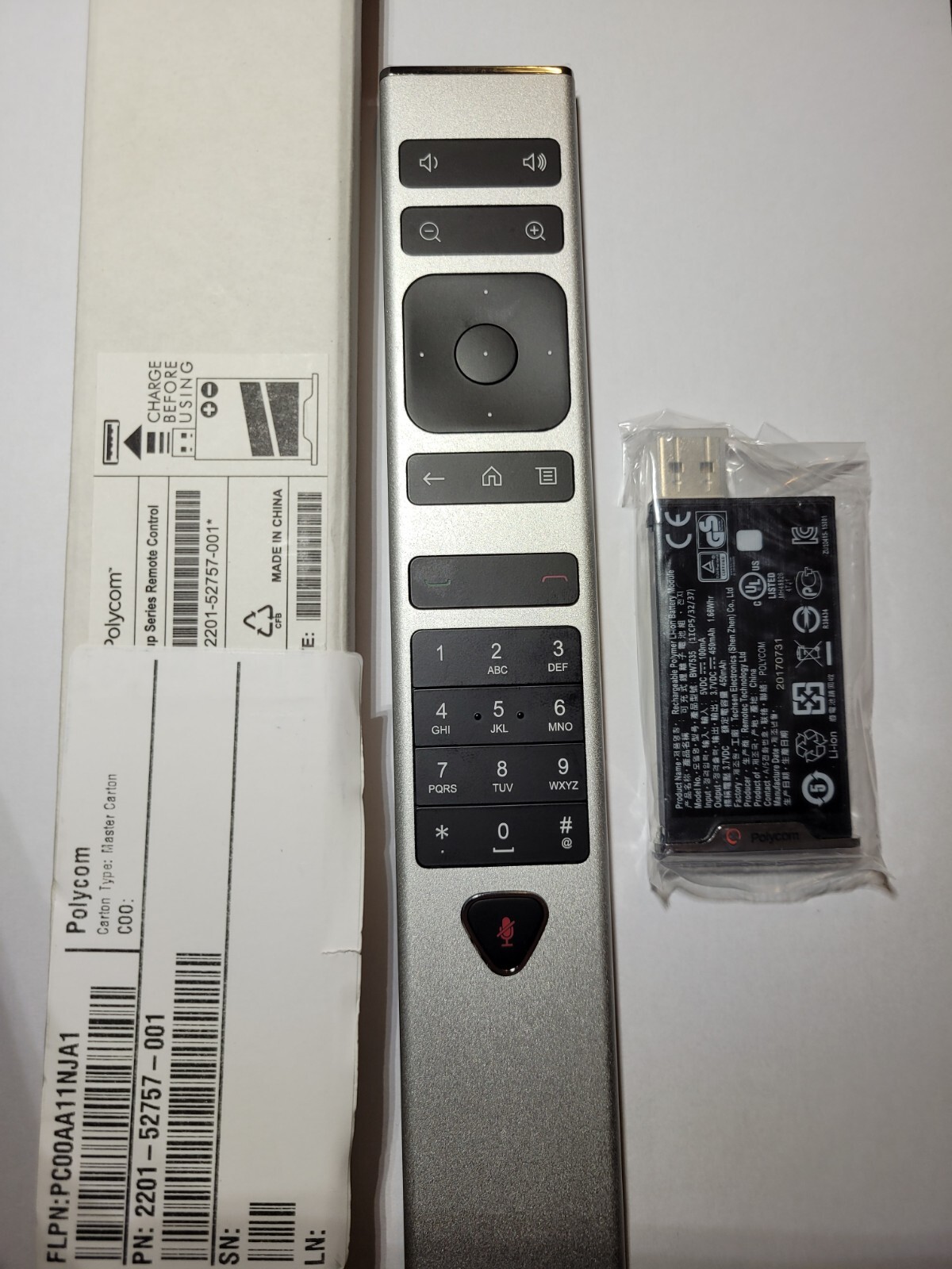 Telecomando Polycom RealPresence Group BW7530 | Controllo Totale Serie 300 500