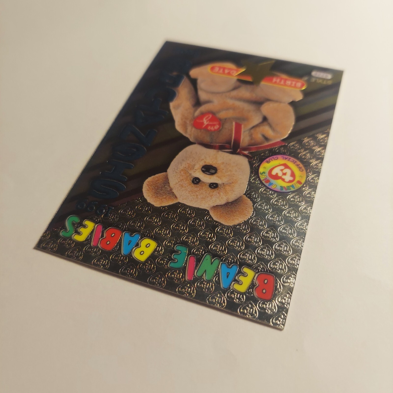 Ty Beanie Babies Signature Bear #4228 Trading Card 2nd Edition Series III 1999 - Picture 3 of 4