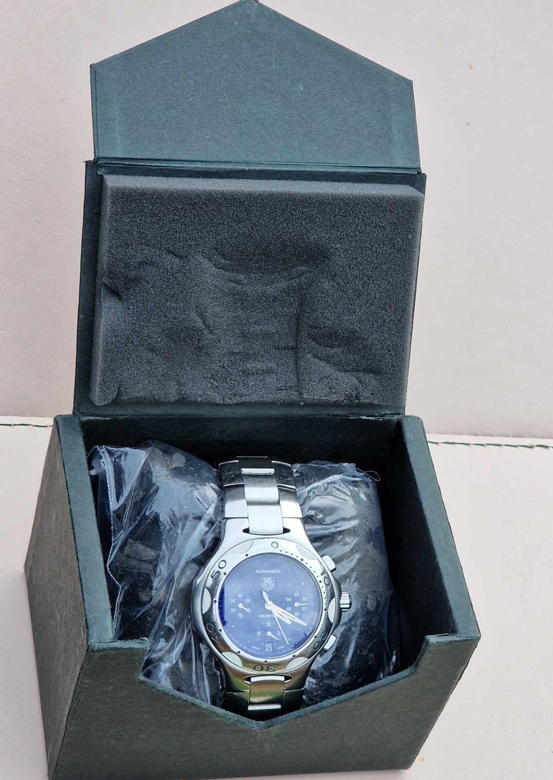 Gents Tag Heuer Kirium Watch Automatic Blue Dial CL2111, 41mm