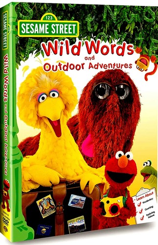 Sesame Street: Wild Words & Outdoor Adventures- Kyra Sedgwick, J Fallon -New DVD