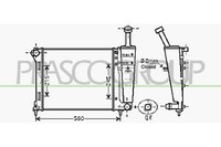 KüHler WasserküHler MotorküHler Passend FüR Fiat 500 Ford KA 312 1.2 RU8