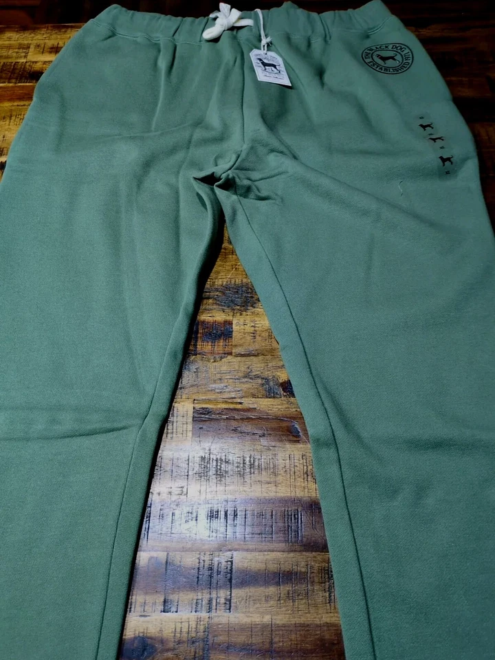 Черные мужские тренировочные штаны The Black Dog Martha's Vineyard размер XXL новые с бирками  - Изображение 4 из 4