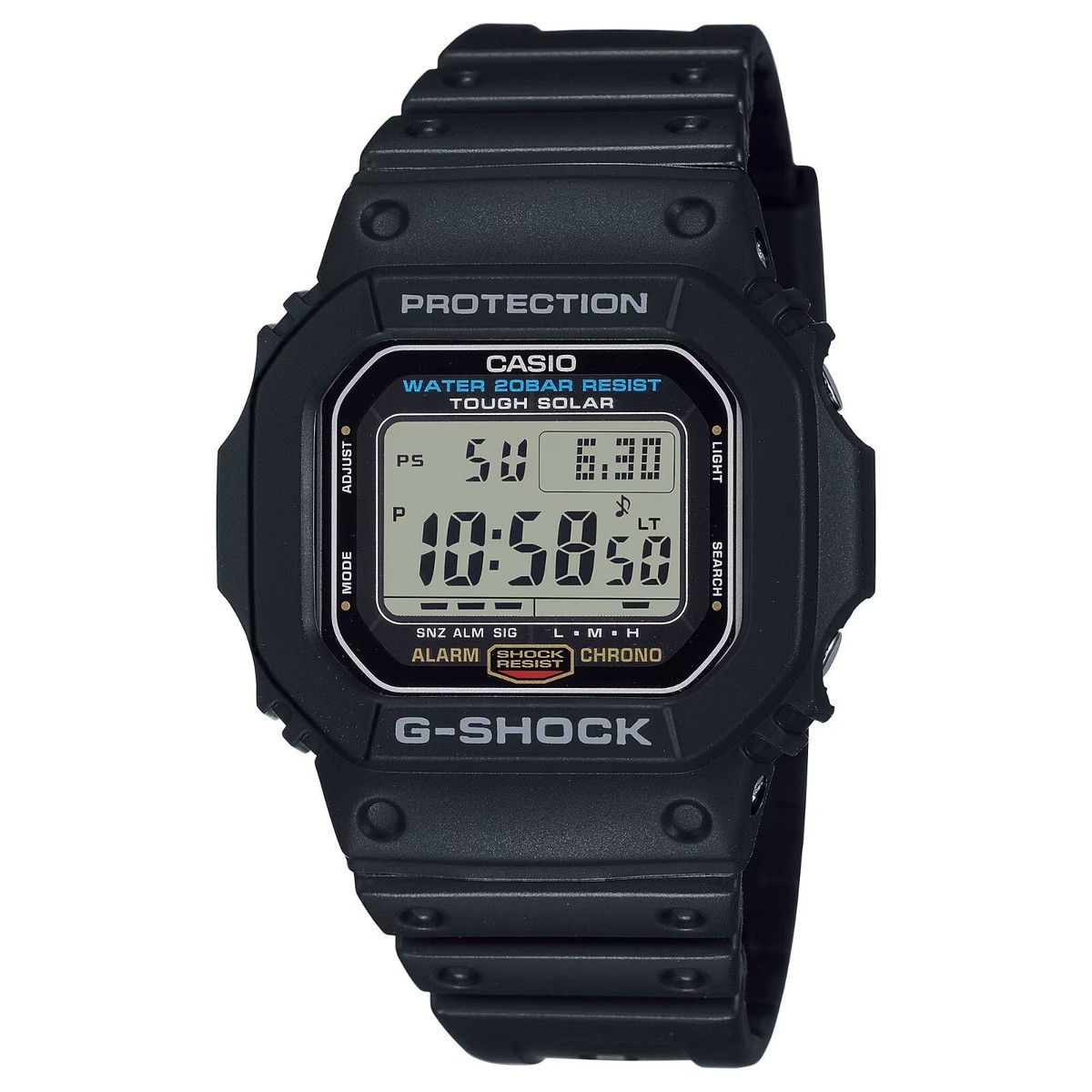 CASIO G-SHOCK GM-5600-1DR シルバー/ブラック Casio G Shock GM