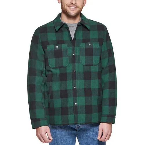 GH Bass & Co Wool Blended Lined Jacket, GREEN, 3XL video thumbnail