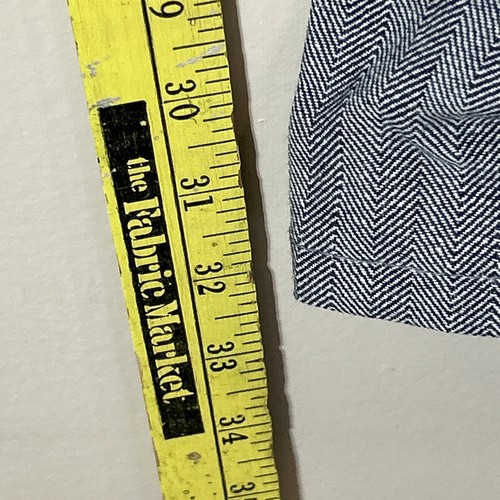 RARE VINTAGE UNWORN NWT KEY IMPERIAL COTTON HERRINGBONE STRIPED COVERALLS 36 Reg - Picture 16 of 17