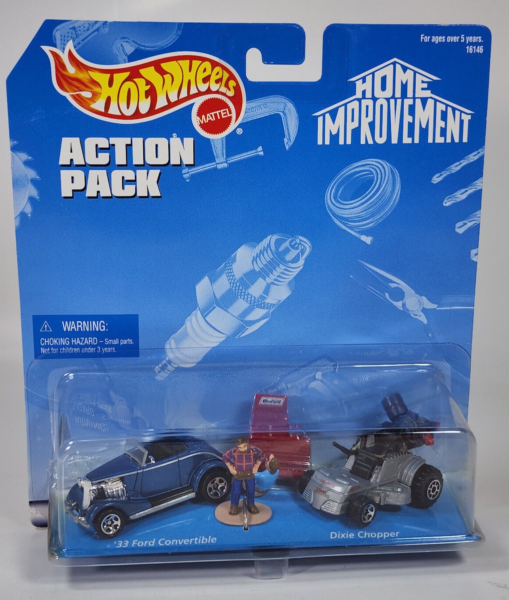 Hot Wheels Home Improvement Action Set Tim Al Tool Time 33 Ford