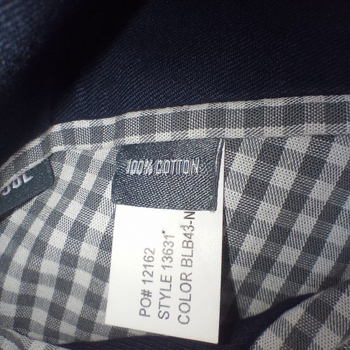 Bonobos Men's Sport Coat Blazer Jacket Blue Unstructured 38 L Cotton Slim Fit - Picture 9 of 13