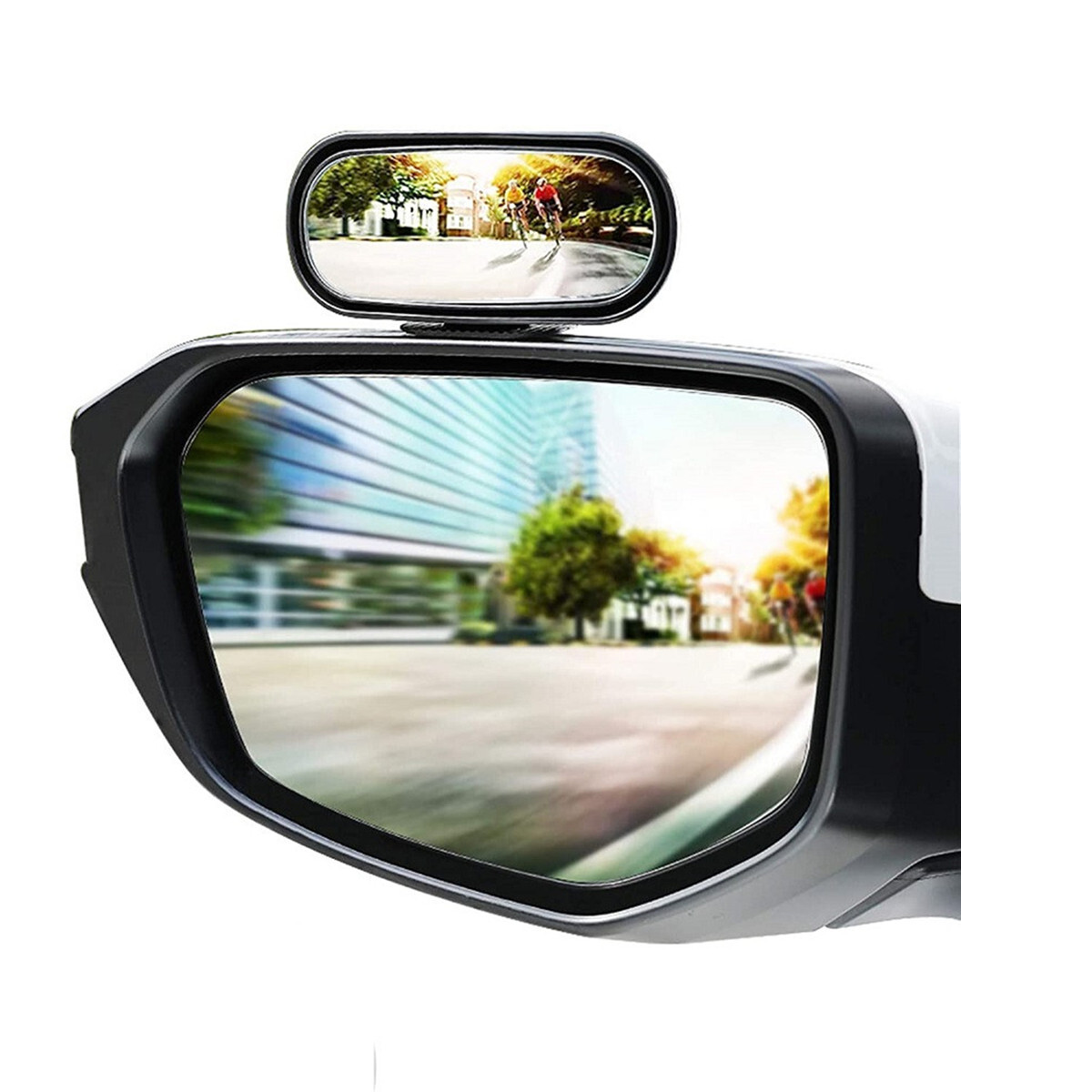 Car Blind Spot Mirror Auto 360° Wide Angle Convex Rear Side View Auto Accessory