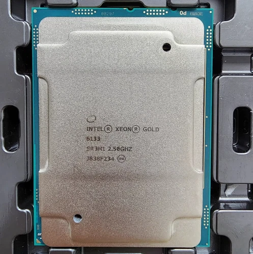Intel Xeon Gold 6133 2.50GHz 20Core 40Threads 150W LGA3647 SR3M1 CPU Processor - Afbeelding 2 van 3