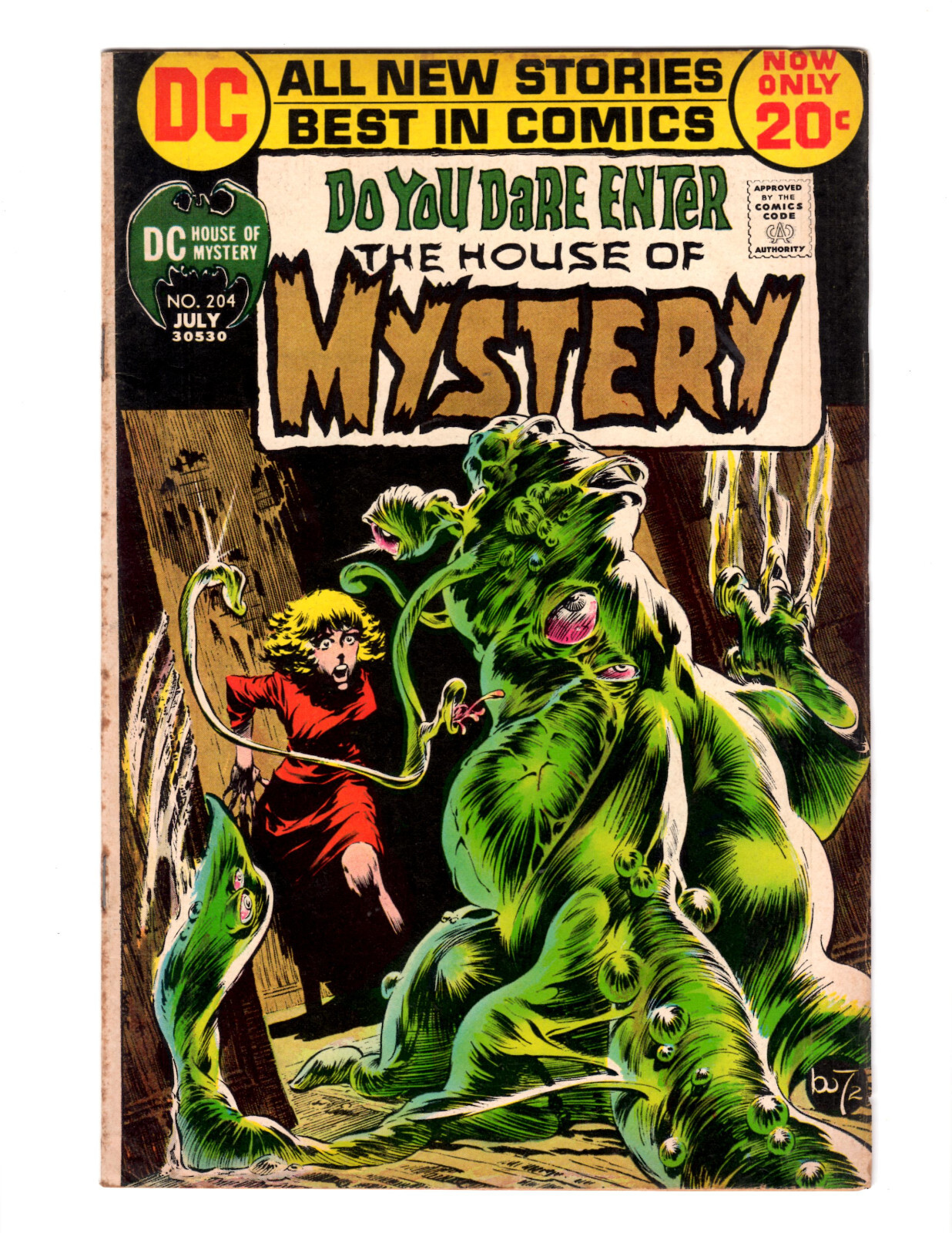 House of Mystery #204, (DC Comics 1972) Bernie Wrightson Cover