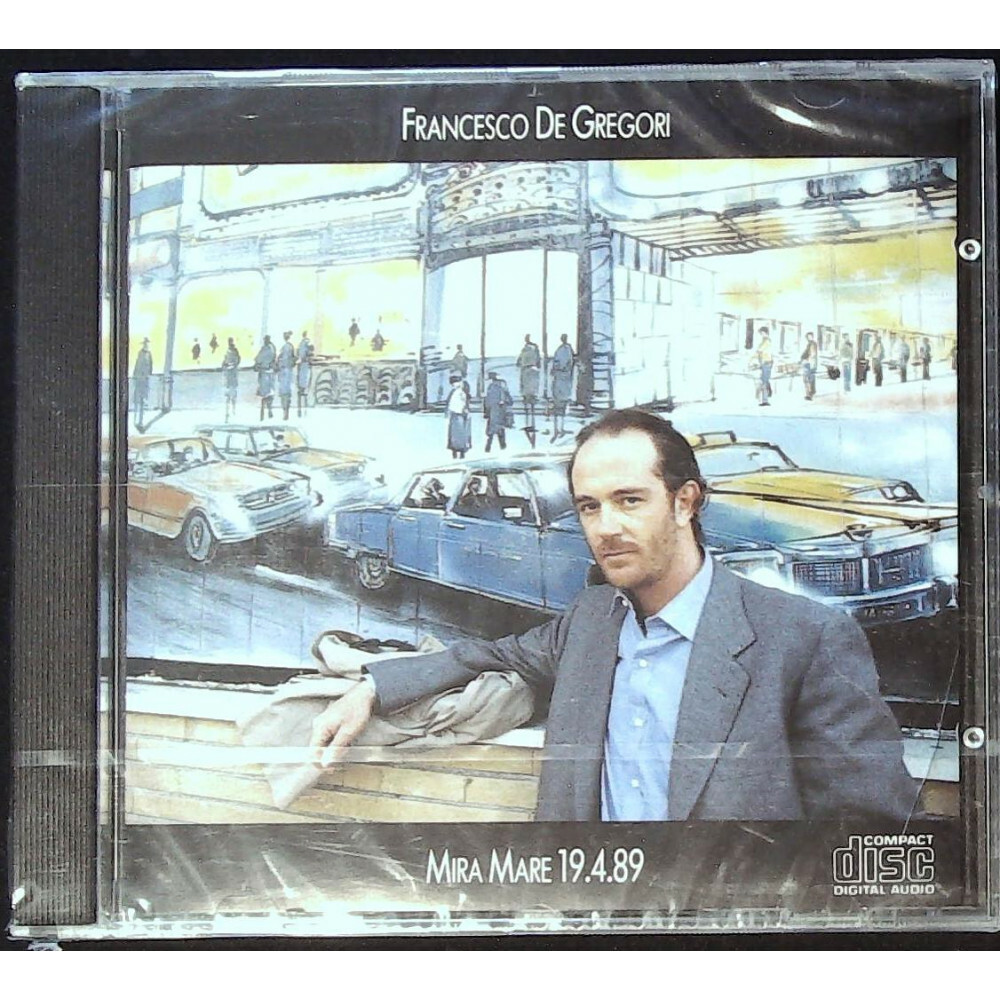 Francesco De Gregori CD Mira Mare 19.4.89 / CBS 465172 2 Sigillato