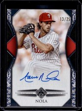2024 Topps Transcendent VIP Aaron Nola AUTO #13/25 signed Phillies