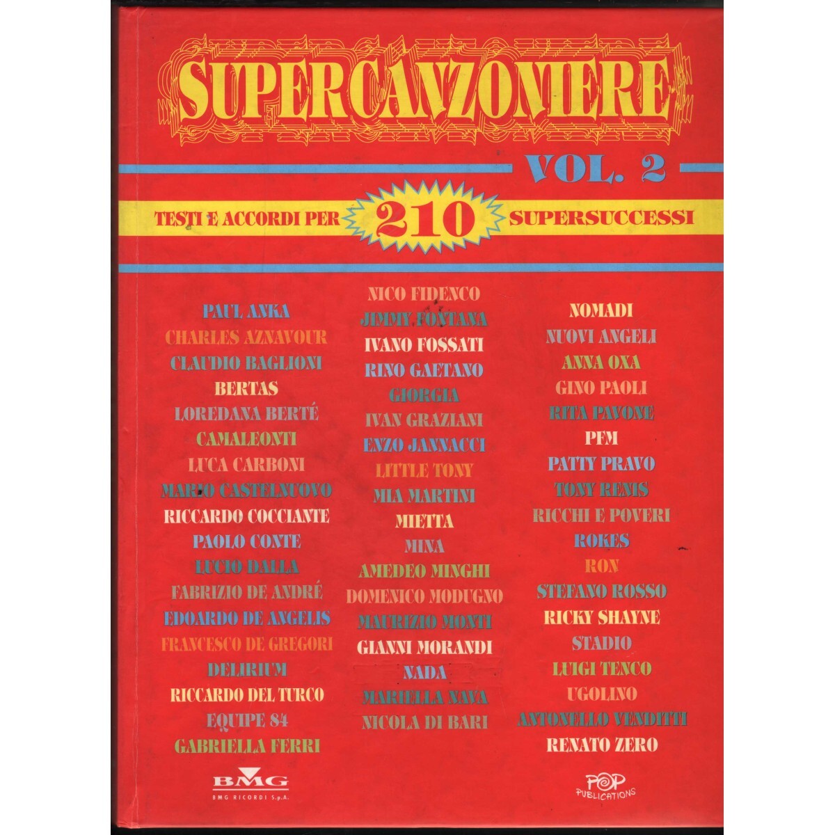 Super Songbook Vol.2 Book - Sheet Music Various New