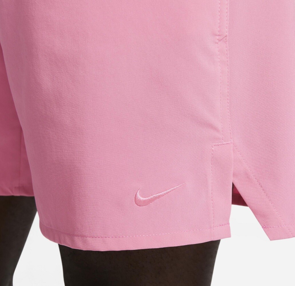 pink nike sweat shorts mens