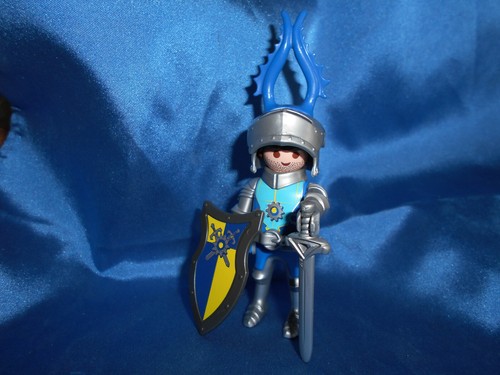 Playmobil Ritter Novelmore Figur aus Blister Helmschmuck unbespielt top 