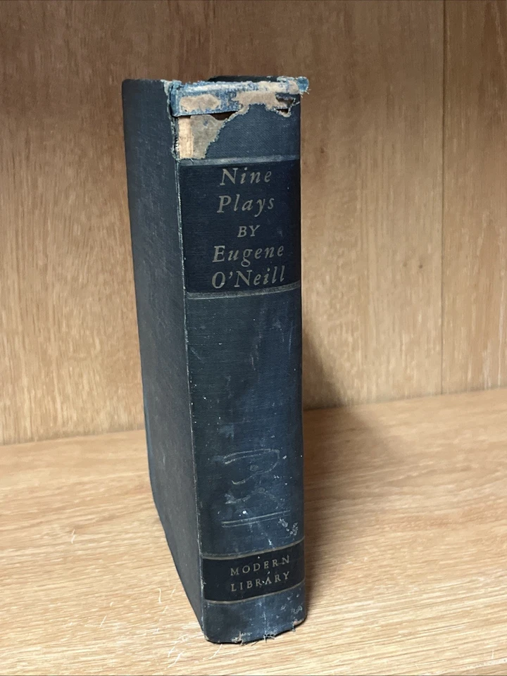 Nine players Eugene O’Neill 1932 Edition HC No Dust Jacket Acceptable Condition - Image 3 of 4