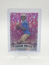 Dante Moore 2023 Leaf Metal Prized Rookie Pink Wave /10 RC Oregon Ducks 🔥🔥🔥