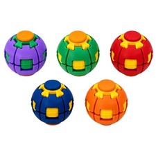 Press to Spin Fidget Spinner Toy 360� Rotating Sensory Ball for Stress Relief