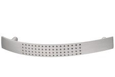 Bow Dimpled Handle Kitchen Bedroom Cabinet Door Pull Handles 96 mm to 128 mm