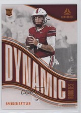 2024 Panini Luminance Dynamic Rookies Orange 37/100 Spencer Rattler #DR-SRR 0h3t