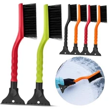  Pcs 1inch Car Snow Brush Set Ice Scraper and Snow Brush for Car Windshield, 6
