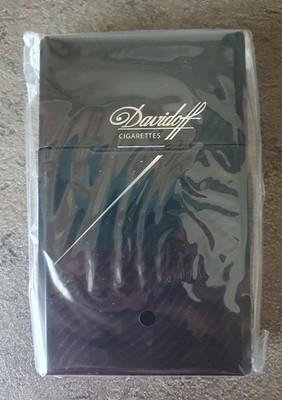 Davidoff Cigarettes SLIM metal case for one cigarette box SLIMS