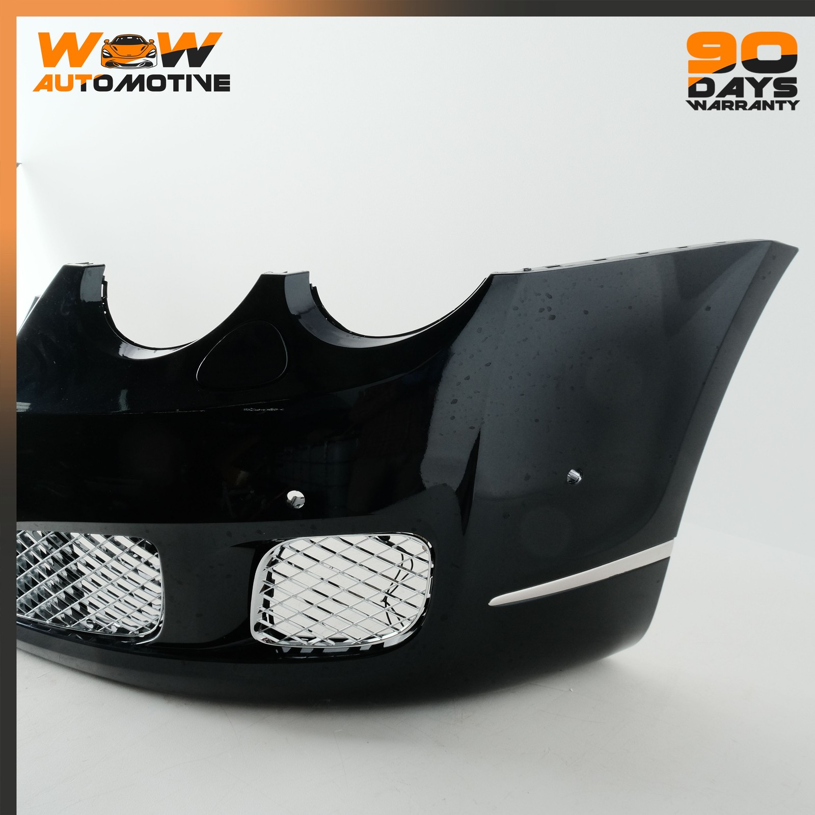 06-13 BENTLEY CONTINENTAL FLYING SPUR FRONT BUMPER COVER DARK SAPPHIRE S5 OEM
