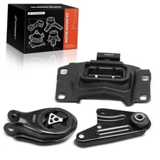  3PCS Engine Motor Mount Transmission Mount Torque Strut Mount Set Compatible 