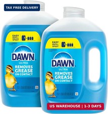 Dawn Ultra Dish Soap Refill Jug Large Size Original Blue Liquid Dishwashing Dete