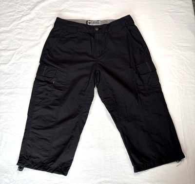 Columbia Sportswear Co. Titanium Outdoor/Hiking Black Capri Pants Women's Size 6
